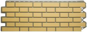 Панель Кирпич Клинкерный, Желтый, 1220х440мм